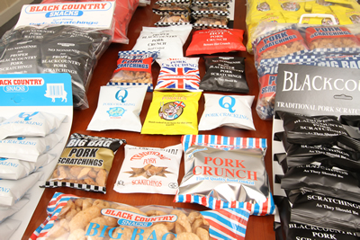 Pork Scratchings - Ace Pub Supplies Black Country Pork Scratchings Crackling Pork Crunch Walsall West Midlands